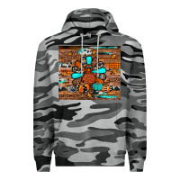 Slate Camo turkey Premium Hoodie - JahusDesignShop