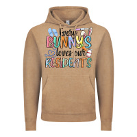 Vintage Coffee every bunny loves our residents Vintage Hoodie - MaliasSmallBusiness