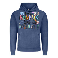 Vintage Denim every bunny loves our residents Vintage Hoodie - MaliasSmallBusiness