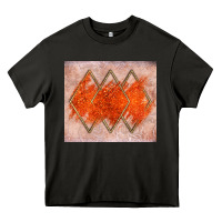 Asphalt orange glitter Heavy Core Tee - JahusDesignShop
