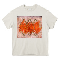 Cream orange glitter Heavy Core Tee - JahusDesignShop