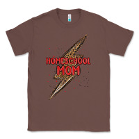 Chestnut homeschool mom lightning bolt Classic Tee - MaliasSmallBusiness