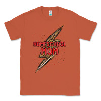 Copper homeschool mom lightning bolt Classic Tee - MaliasSmallBusiness