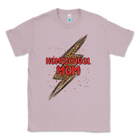 Lilac homeschool mom lightning bolt Classic Tee - MaliasSmallBusiness