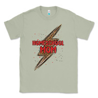 Matcha homeschool mom lightning bolt Classic Tee - MaliasSmallBusiness