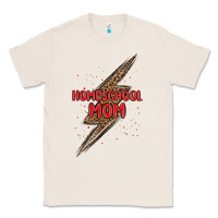 Natural homeschool mom lightning bolt Classic Tee - MaliasSmallBusiness