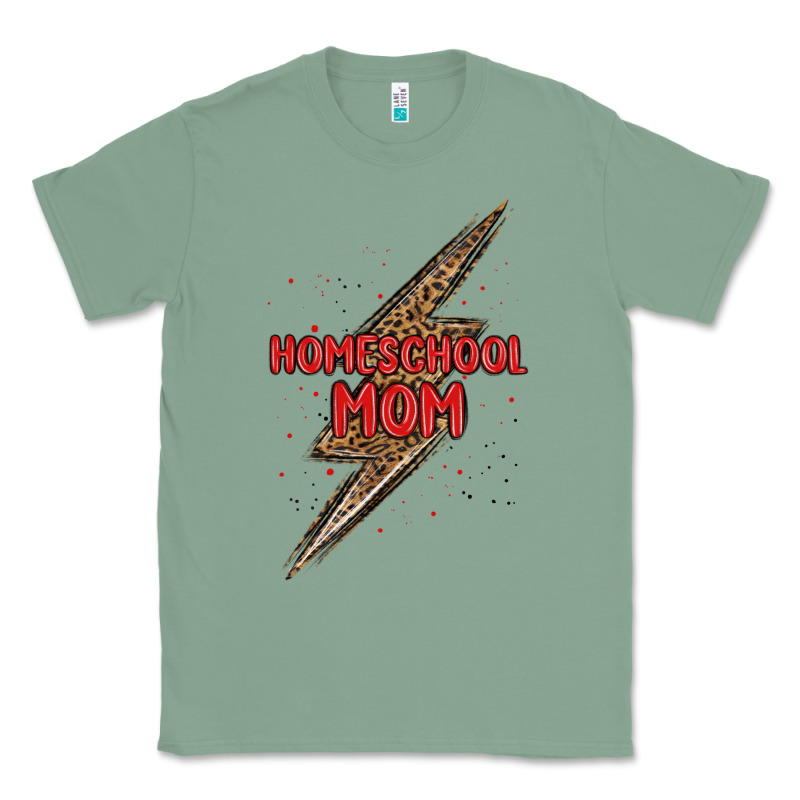 Homeschool Mom Lightning Bolt Classic Tee by MaliasSmallBusiness | Teevron