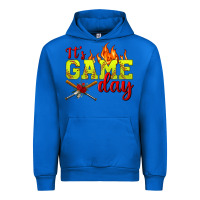 Cobalt It's Game Day Softball Urban Hoodie - BundleAndBundleShop