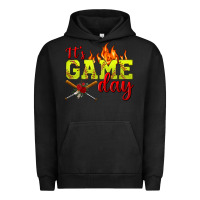 Pigment Black It's Game Day Softball Urban Hoodie - BundleAndBundleShop