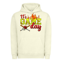 Pigment Pistachio It's Game Day Softball Urban Hoodie - BundleAndBundleShop