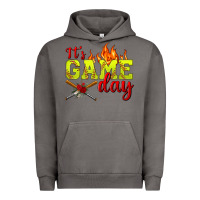 Pigment Tornado It's Game Day Softball Urban Hoodie - BundleAndBundleShop