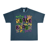 Midnight Navy ain't no shame in my bead game Urban Heavy Tee - MaliasSmallBusiness