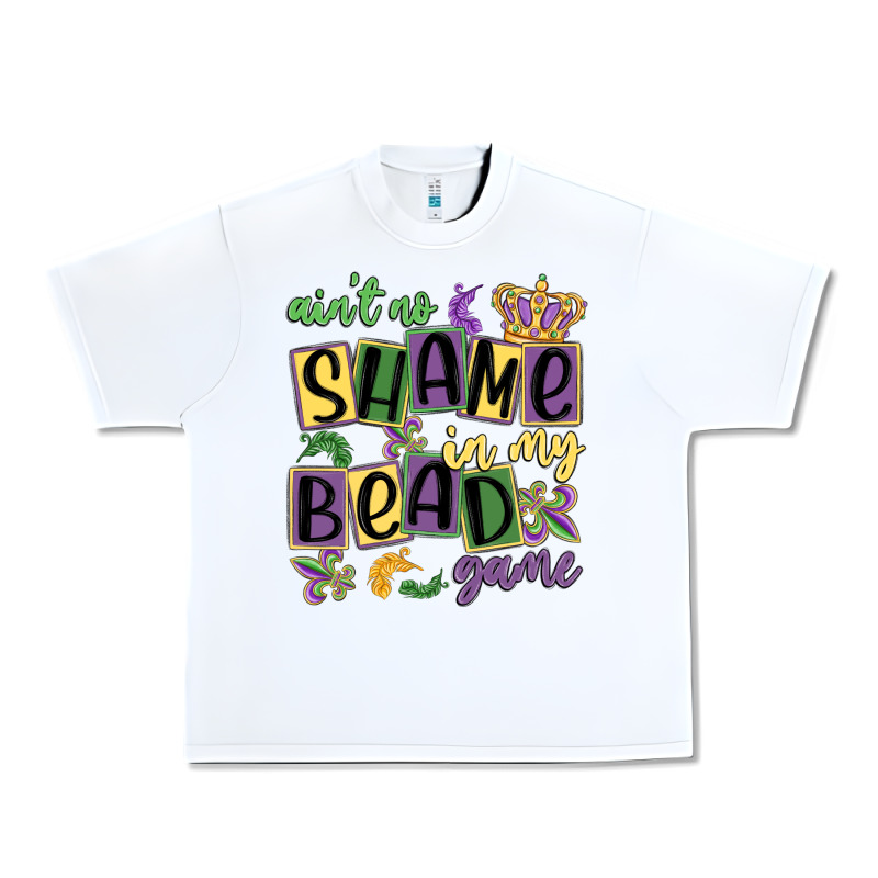 Ain't No Shame In My Bead Game Urban Heavy Tee by MaliasSmallBusiness | Teevron