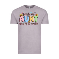 Vintage Zinc being an aunt makes my life complete Vintage Tee - MaliasSmallBusiness