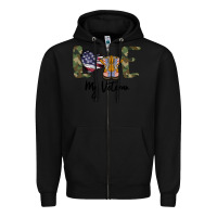 Black My Veteran Zipper Hoodie - Bettercallsaul