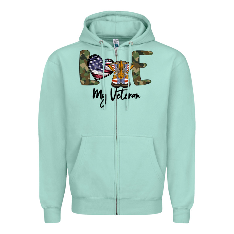 My Veteran Zipper Hoodie by Bettercallsaul | Teevron
