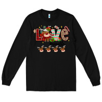 Black love christmas Long Sleeve Tee - MaliasSmallBusiness