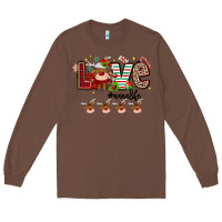 Chestnut love christmas Long Sleeve Tee - MaliasSmallBusiness