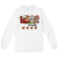 White love christmas Long Sleeve Tee - MaliasSmallBusiness