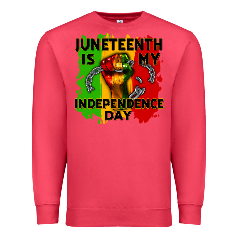 Juneteenth Is My Independence Day Cowgirl Premium Sweatshirt by CowGirlArtShop | Teevron