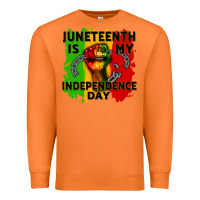 Carrot juneteenth is my independence day cowgirl Premium Sweatshirt - CowGirlArtShop