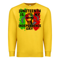 Lemon juneteenth is my independence day cowgirl Premium Sweatshirt - CowGirlArtShop