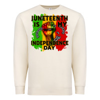 Sandshell juneteenth is my independence day cowgirl Premium Sweatshirt - CowGirlArtShop