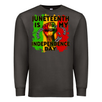Smoke juneteenth is my independence day cowgirl Premium Sweatshirt - CowGirlArtShop