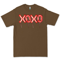 Cacao Valentine's Day Xoxo Balloon Premium Tee - Artiststas