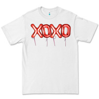 White Valentine's Day Xoxo Balloon Premium Tee - Artiststas