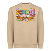 Mushroom school psychologist Heavyweight Sweatshirt - MaliasSmallBusiness