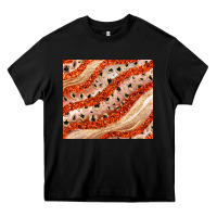 Black orange glitter Heavy Core Tee - JahusDesignShop