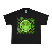 Black checkered st. patrick's day Urban Heavy Tee - MaliasSmallBusiness