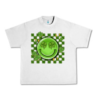 Lunar Rock checkered st. patrick's day Urban Heavy Tee - MaliasSmallBusiness