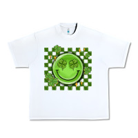 White checkered st. patrick's day Urban Heavy Tee - MaliasSmallBusiness