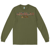 Army Green American mom Long Sleeve Tee - JahusDesignShop