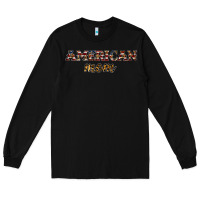 Black American mom Long Sleeve Tee - JahusDesignShop