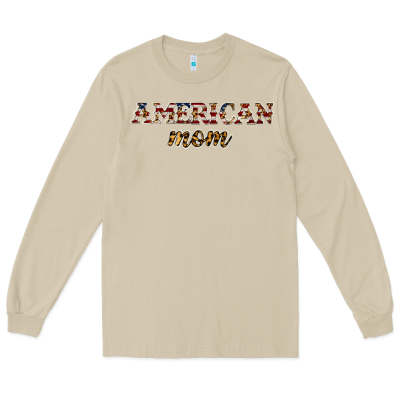 American Mom Long Sleeve Tee by JahusDesignShop | Teevron