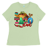 Matcha taco dad Ladies Tee - AdoDesignShop