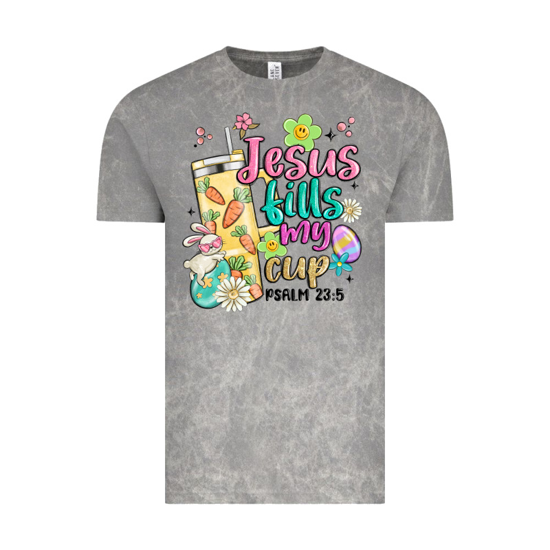 Easter Jesus Fills My Cup Vintage Tee by MaliasSmallBusiness | Teevron