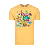 Vintage Mustard easter jesus fills my cup Vintage Tee - MaliasSmallBusiness