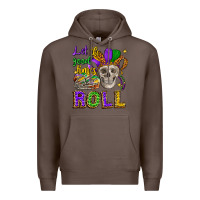 Coffee let the good times roll Premium Hoodie - CowGirlArtShop