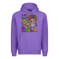 Purple let the good times roll Premium Hoodie - CowGirlArtShop