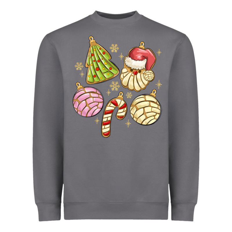 Christmas Conchas Heavyweight Sweatshirt by MaliasSmallBusiness | Teevron