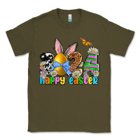 Army Green 2024 Happy Easter Classic Tee - NancyCooperArtShop