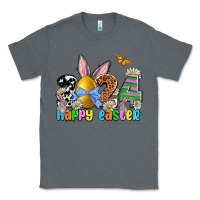 Charcoal Heather 2024 Happy Easter Classic Tee - NancyCooperArtShop