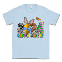 Dusty Blue 2024 Happy Easter Classic Tee - NancyCooperArtShop