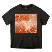 Asphalt orange glitter Heavy Core Tee - JahusDesignShop
