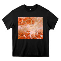 Black orange glitter Heavy Core Tee - JahusDesignShop