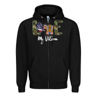 Black My Veteran Zipper Hoodie - Bettercallsaul